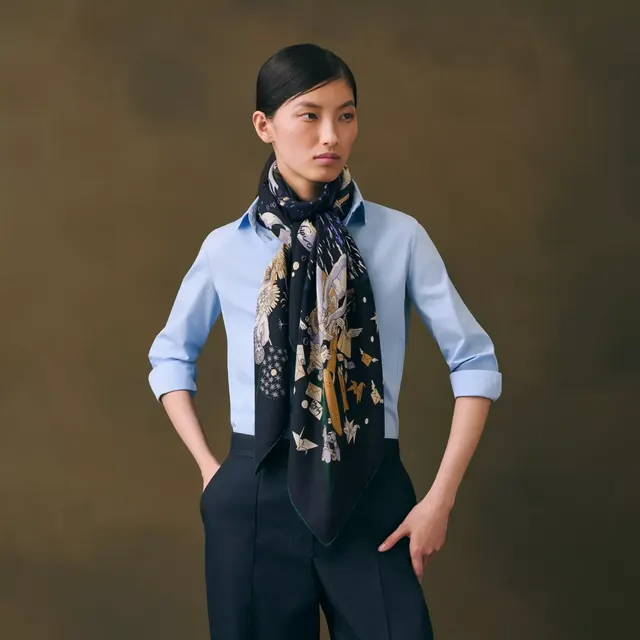 «Флагман Hermès»140 накидка