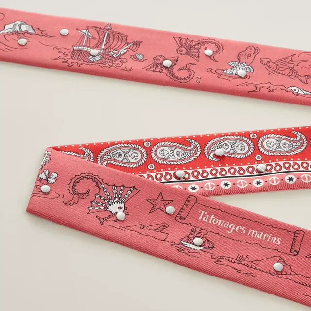 - Морские татуировки.Bandana«Заклепка саржевая лента
