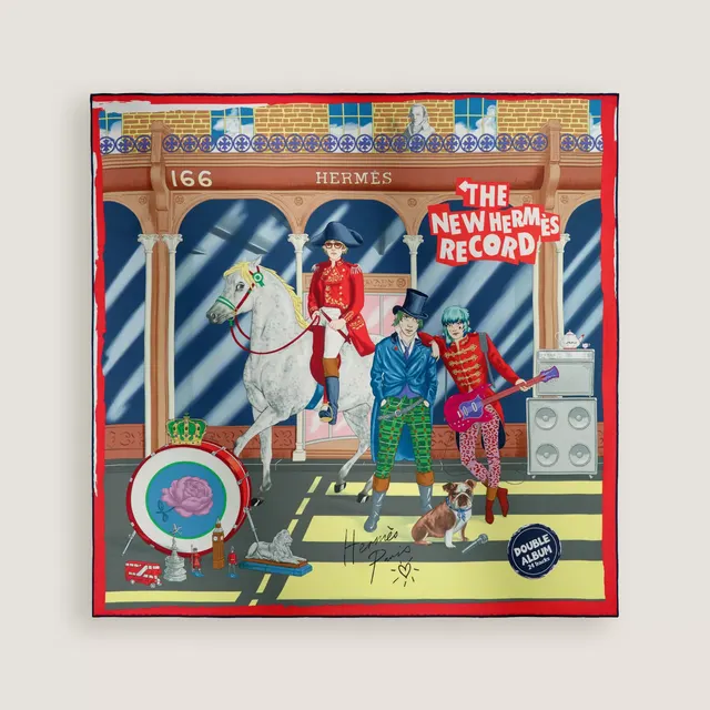 «New Hermès Records»70 Шарф