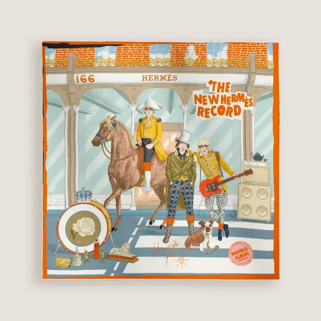 «New Hermès Records»70 Шарф