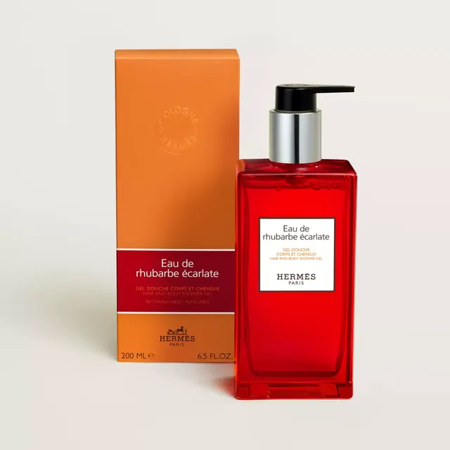 Шампунь с ароматом женьшеня Hermès Scarlet