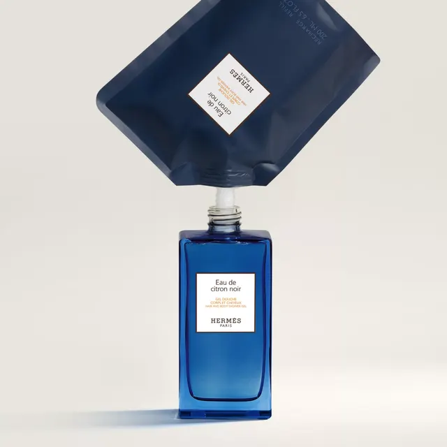 Черный лимонный шампунь Hermès