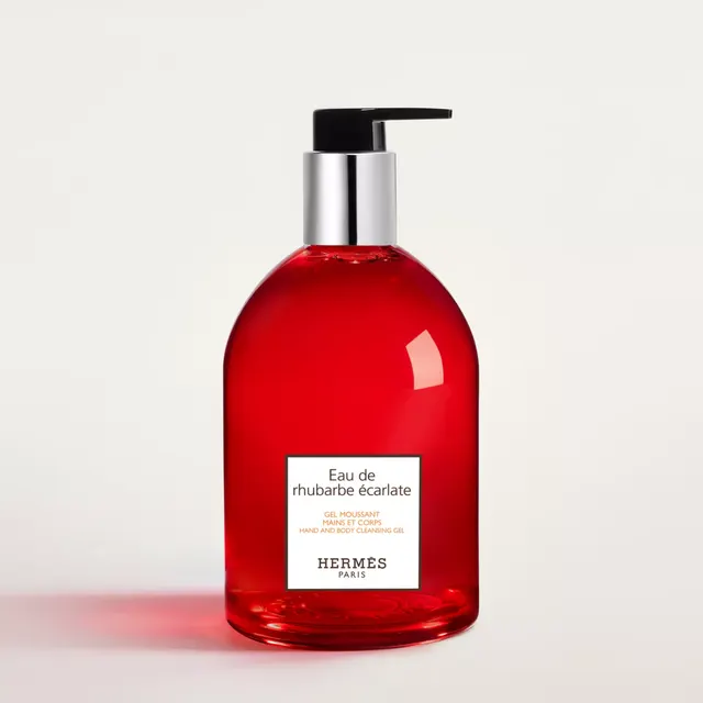 Гель для мытья рук и тела Hermes с ароматом «Алый морской огурец»