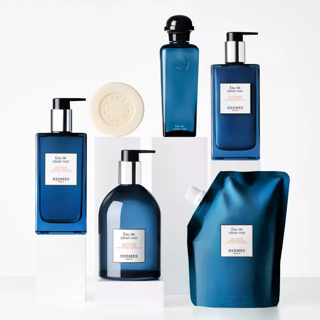 Гель для мытья рук и тела Hermès с ароматом чёрного лимона (запасная упаковка)