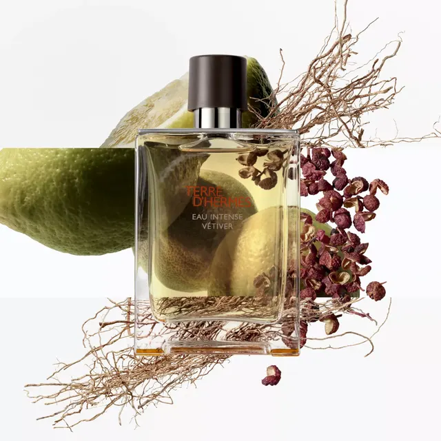 Парфюм Hermès Terre, аромат с насыщенными нотами ветивера