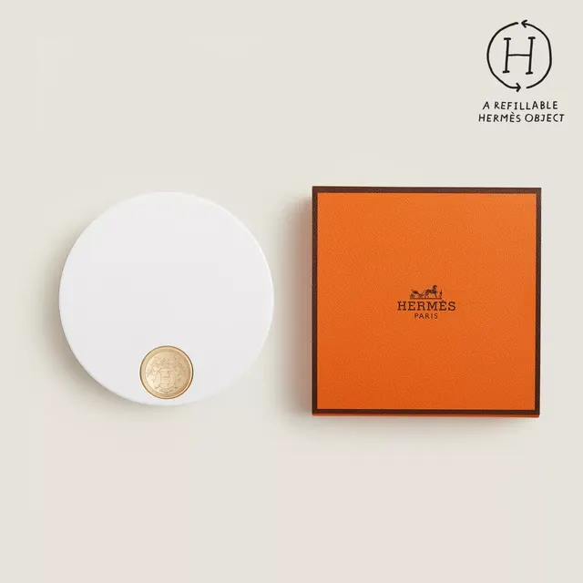 Трицветная пудра-хайлайтер из серии «Hermès Outdoor Makeup» (01№)