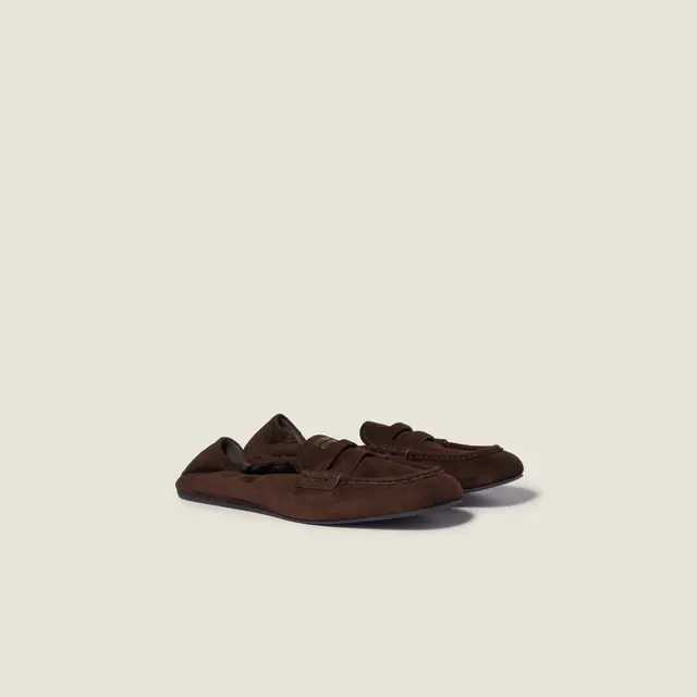 Мокасины «Ruches» из замши