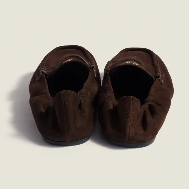 Мокасины «Ruches» из замши