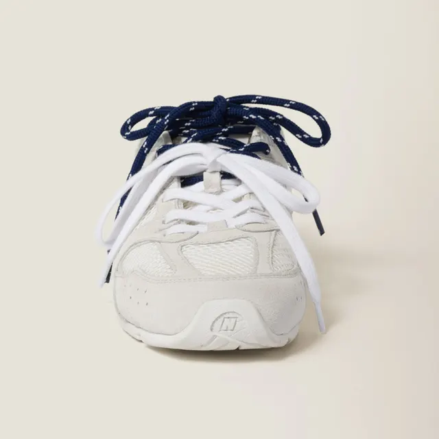 Кроссовки New Balance из замши и сетки