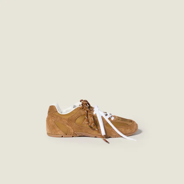 Кроссовки 530 SL New Balance x Miu Miu из технической ткани и замши