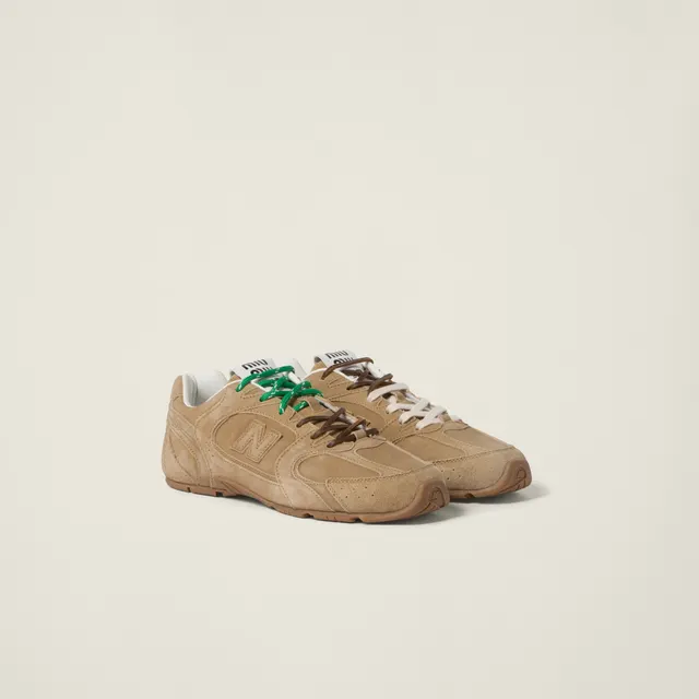 Кроссовки New Balance X Miu Miu 530 SL из замши и сетки