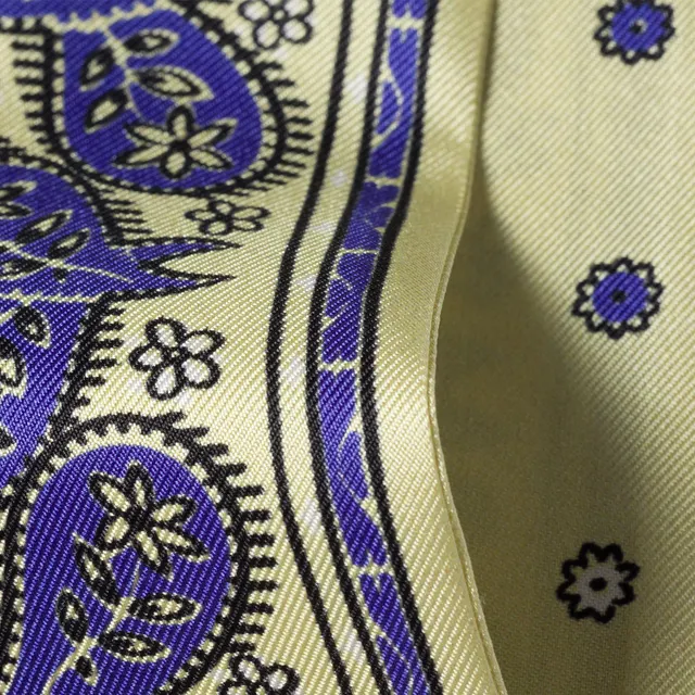 Саржевый шарф с принтом