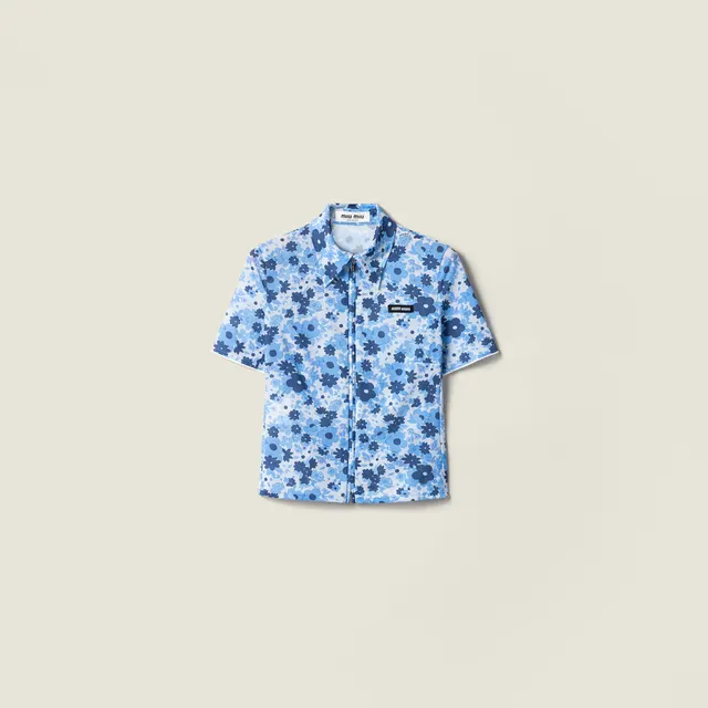 Рубашка из эластичной ткани