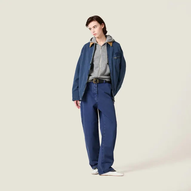 Куртка Gabardine с вельветовым воротником