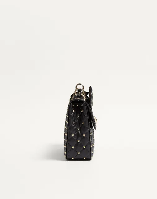Сумка среднего размера Rockstud Spike из кожи наппа