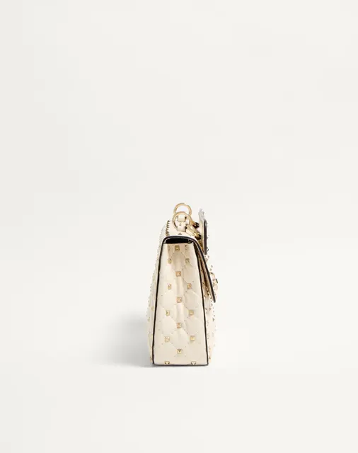 Сумка среднего размера Rockstud Spike из кожи наппа