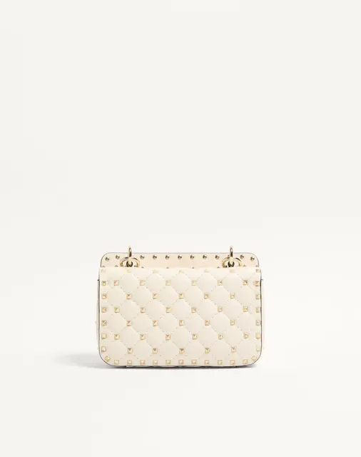 Маленькая сумка Rockstud Spike из кожи наппа