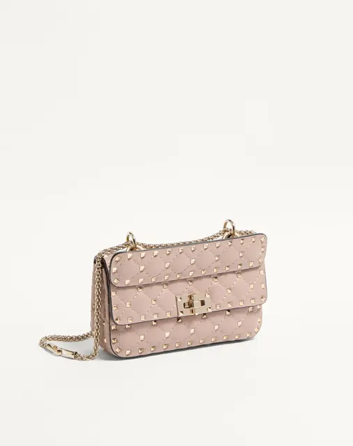 Маленькая сумка Rockstud Spike из кожи наппа