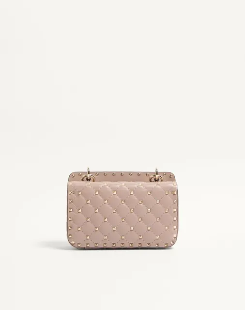 Маленькая сумка Rockstud Spike из кожи наппа