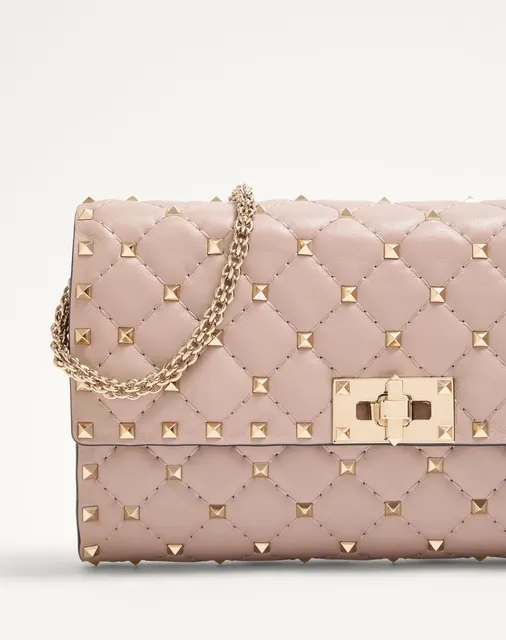 Сумка через плечо Rockstud Spike из кожи наппа