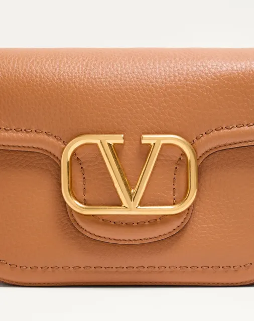 Сумка через плечо Valentino Garavani Alltime из зернистой телячьей кожи