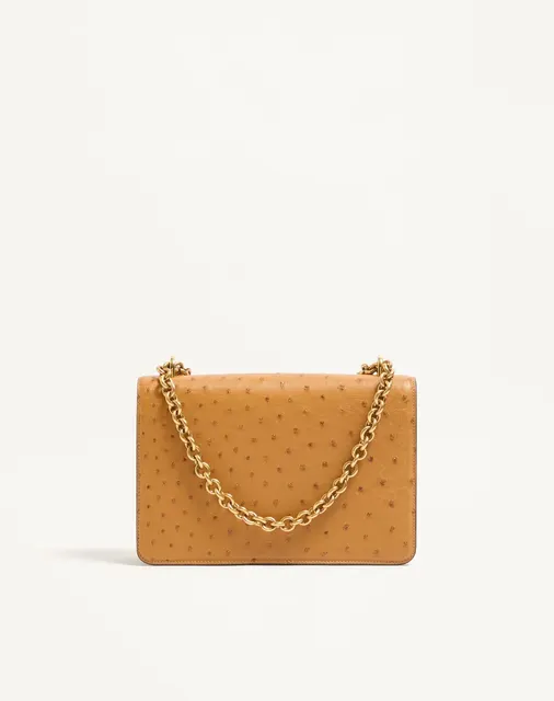 Сумка через плечо Valentino Garavani Vain из кожи страуса