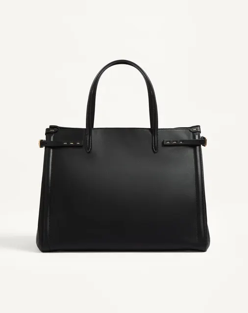 Сумка-тоут среднего размера Valentino Garavani Antibes из телячьей кожи