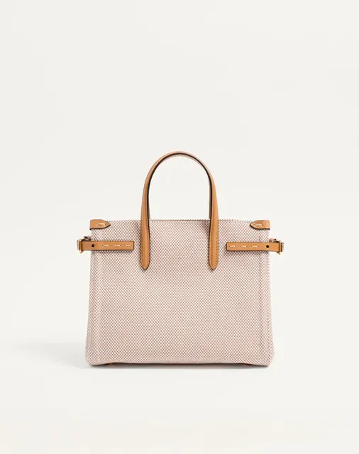 Маленькая сумка-тоут Valentino Garavani Antibes из канваса