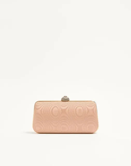 Клатч-минодьер Valentino Garavani Carry Secrets из ткани муар