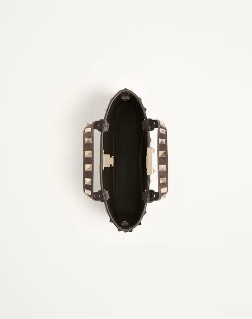 Мини-сумка-тоут Rockstud из замши