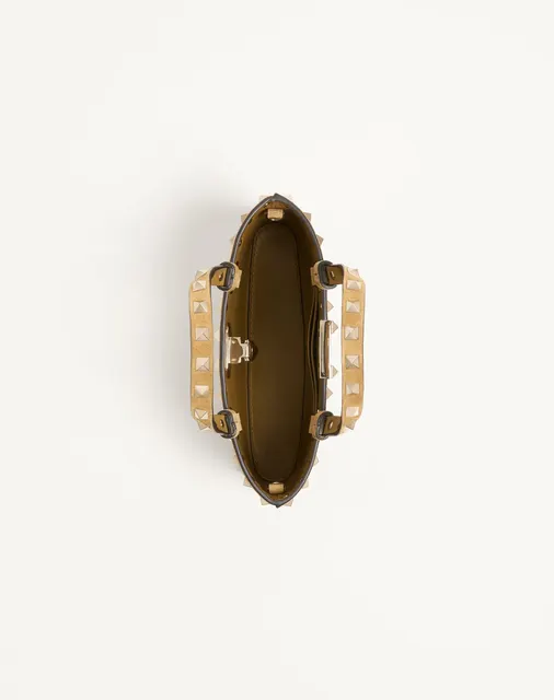 Мини-сумка-тоут Rockstud из замши