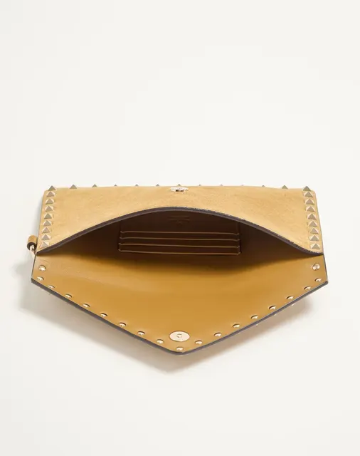 Клатч Rockstud из замши