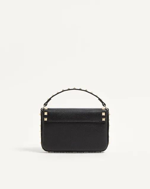 Клатч Rockstud из зернистой телячьей кожи