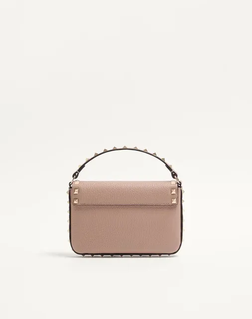 Клатч Rockstud из зернистой телячьей кожи